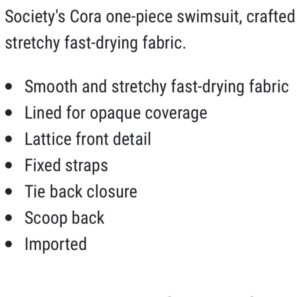 AMUSE SOCIETY • NEW! “Cora” One Piece Swimsuit - XS - Picture 16 of 16